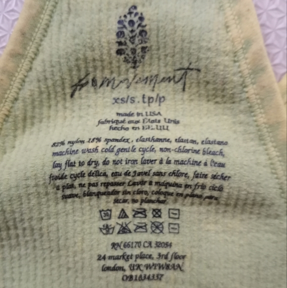 FP Happiness Run Tank Size XS/S - Picture 7 of 10